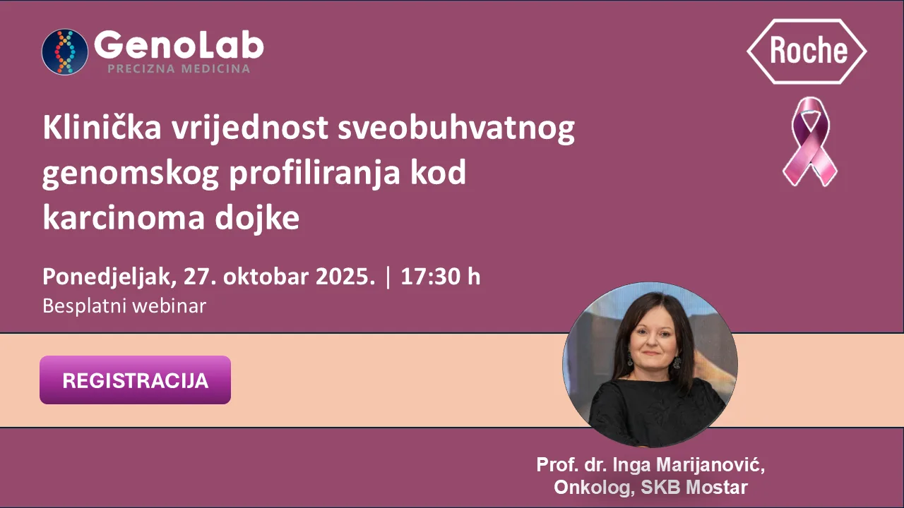 WEBINAR: Klinička vrijednost sveobuhvatnog genomskog profiliranja kod karcinoma dojke